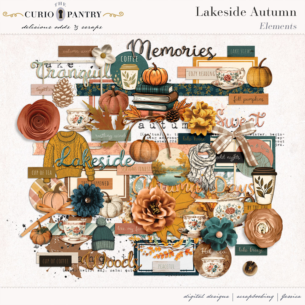 Arizona Autumn Digital Scrapbook Kit Boho Fall Scrapbooking -  in 2023